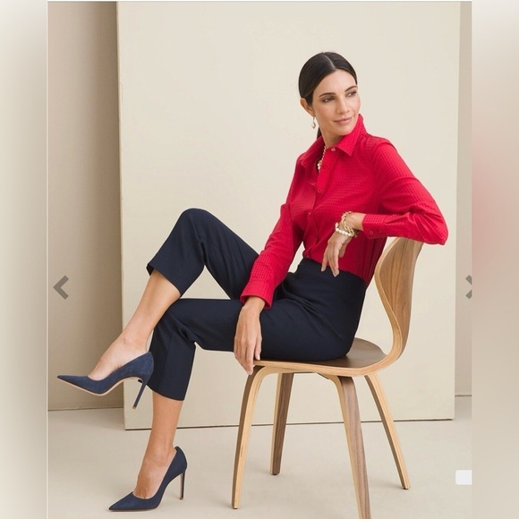 Chico’s Brigitte Straight Leg Crops - Picture 3 of 3